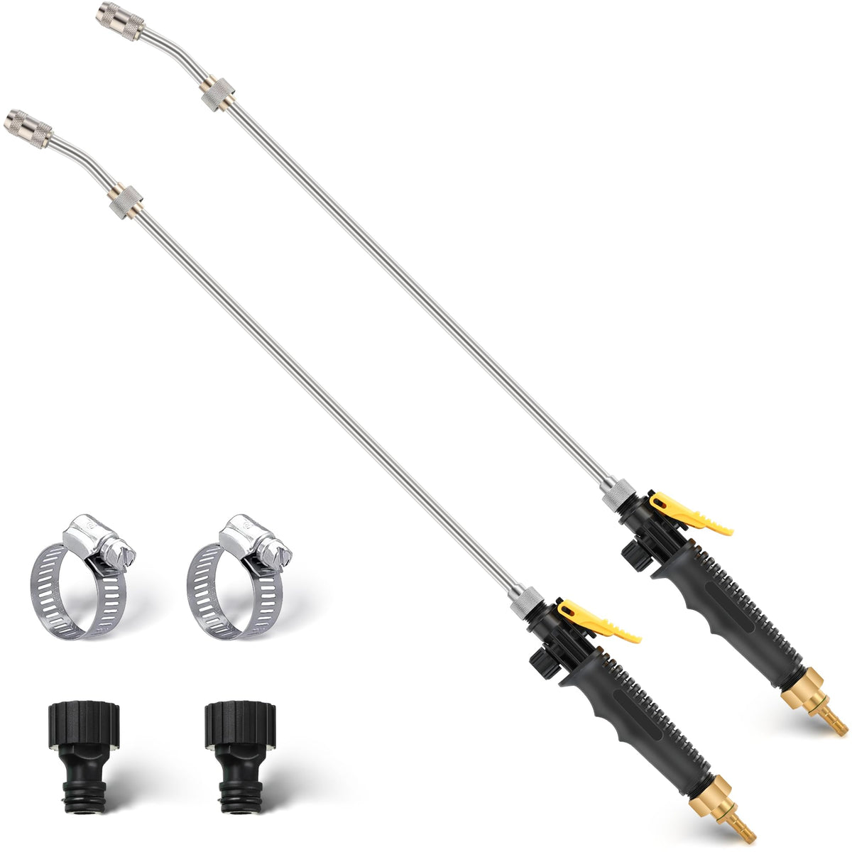 Saillong 29-inch sprayer wand in stainless steel for durable garden spraying