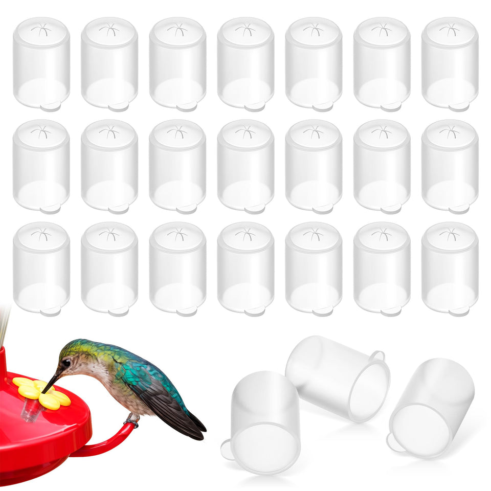 Saillong bee guards for hummingbird feeder quarter-inch port protect nectar from insects
