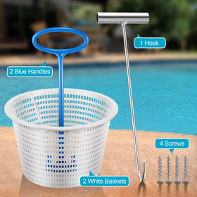 Saillong easy-installation basket with screws ready for setup