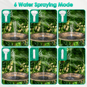 Saillong easy-installation kit makes setup quick for ponds and birdbaths.