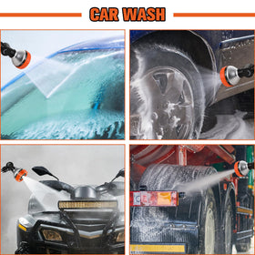 Saillong durable sprayer supports lawn care and car washing tasks.