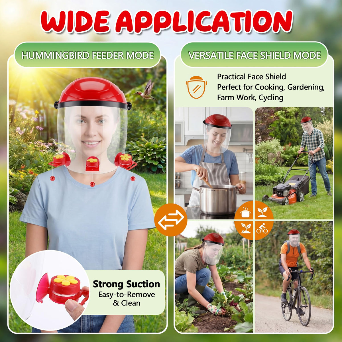 Saillong two helmets packaged for easy storage and use