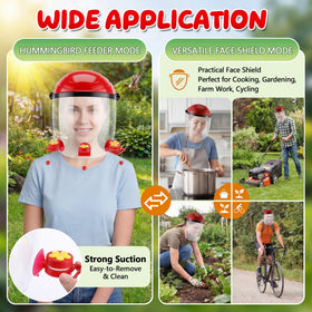 Saillong two helmets packaged for easy storage and use