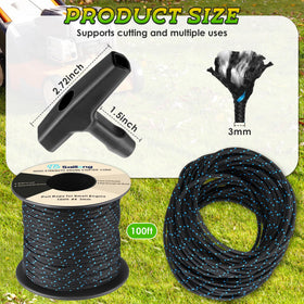 Saillong low-stretch rope maintains tension for reliable starts.