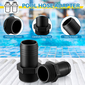 Saillong pack of 2 adapters for ready replacement in sand filters