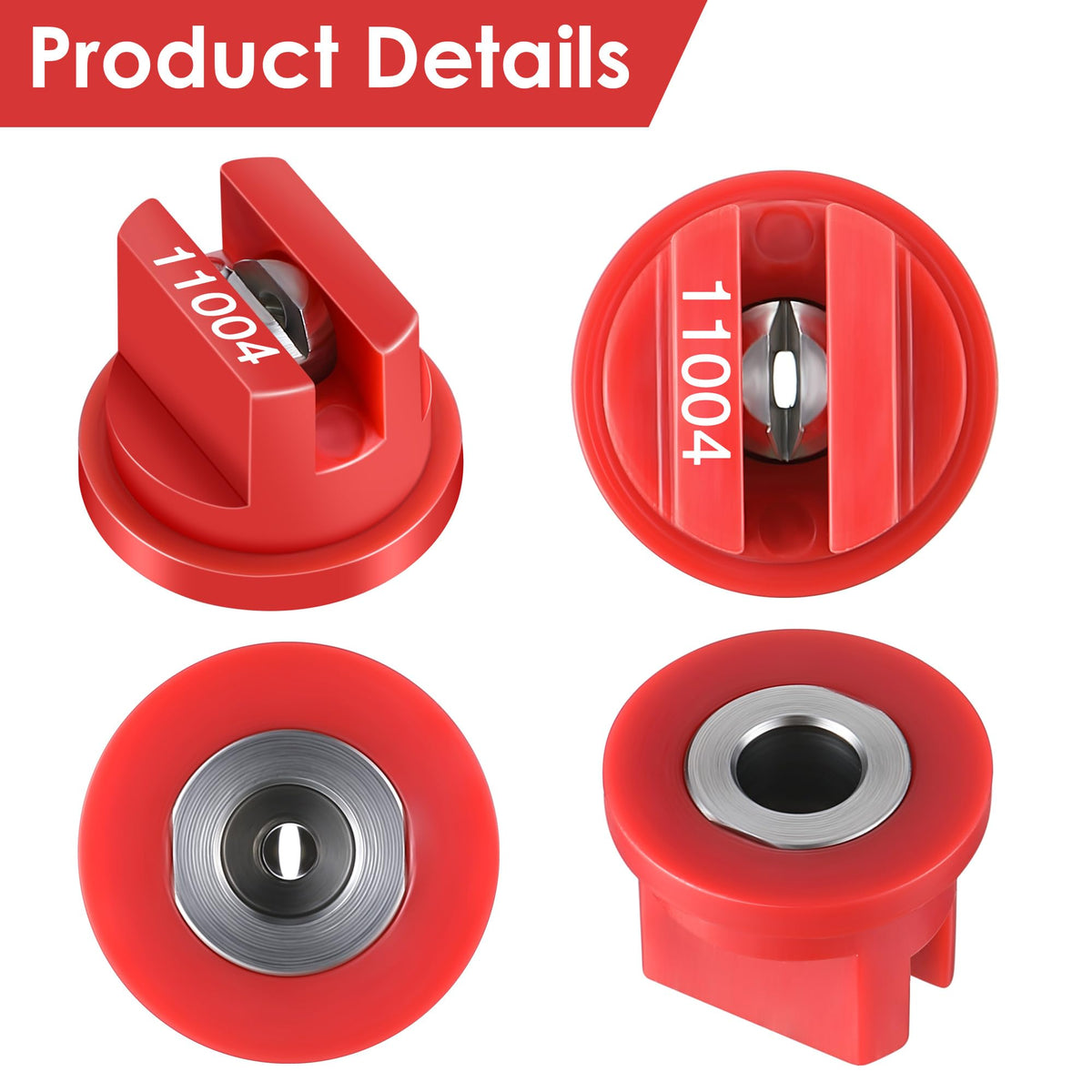 Saillong packaging includes two tips for immediate use.