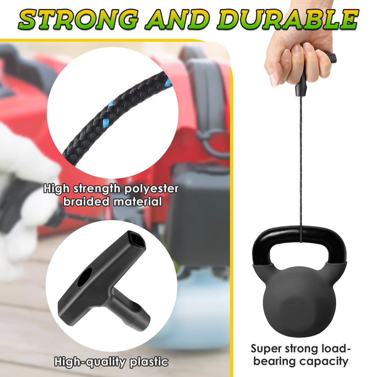 Saillong replacement rope for small engines and power tools.