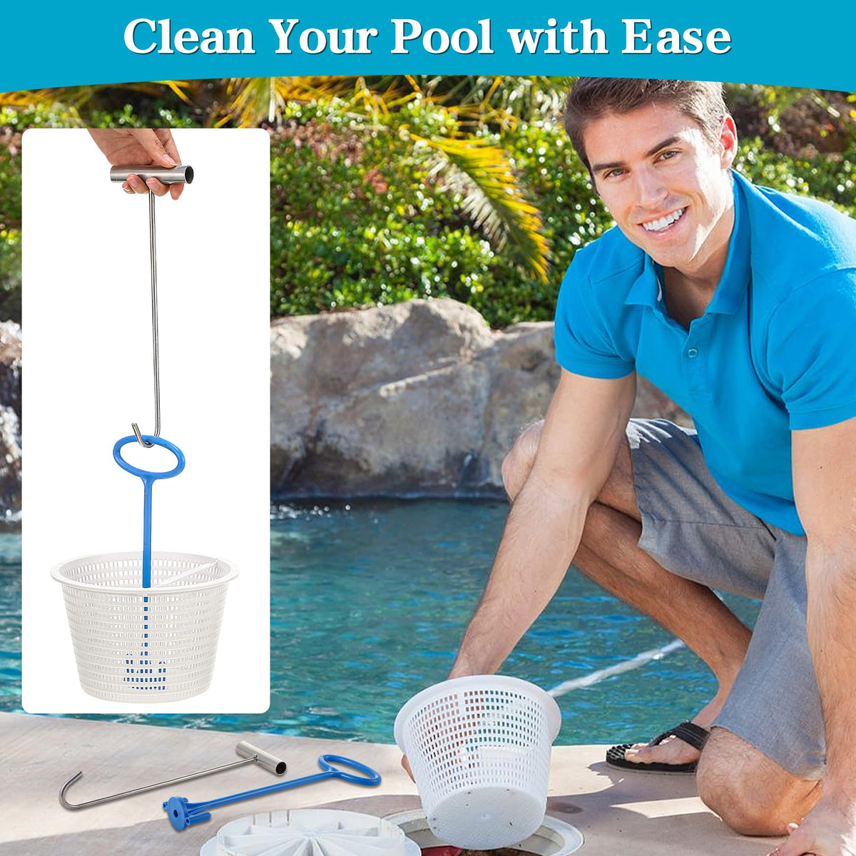 Saillong universal inground skimmer fit compatible with common models