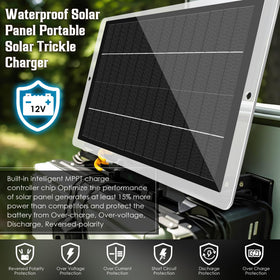 Saillong weatherproof solar panel withstands harsh conditions for reliable charging.