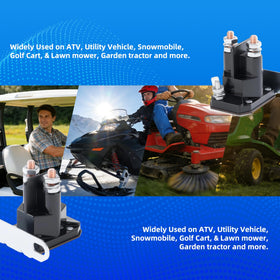 Saiyugty 030817 solenoid with male spade terminal included for easy installation.