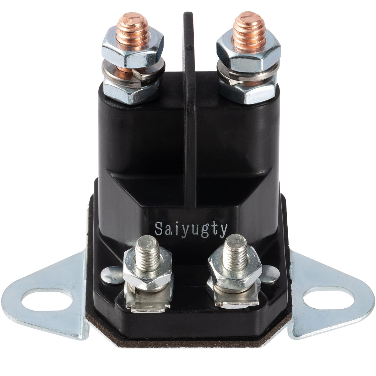 Saiyugty 117-1197 starter solenoid front view for quick mower starts