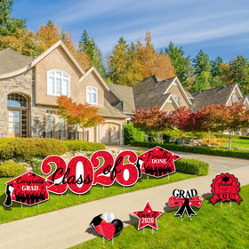 Sakayo class-of-2026 yard sign for outdoor celebrations and group photos.