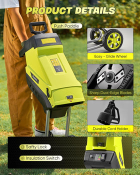 Saker 8:1 mulching system reduces yard waste to mulch