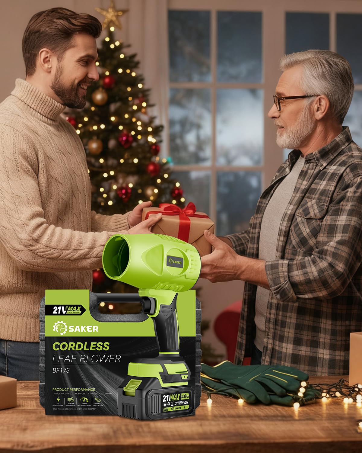 Powerful 600G blowing force tackles leaves, dust, and light debris.