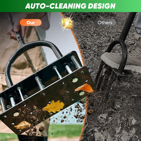 Saker double-layer spring system prevents clogging during use