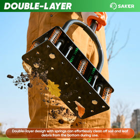 Saker durable heavy-duty iron construction for long-lasting garden use