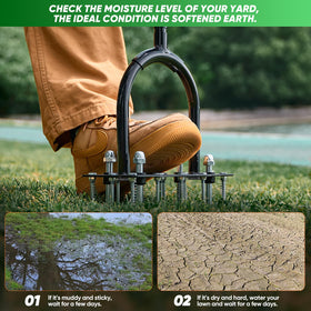 Saker included gloves for safer lawn care
