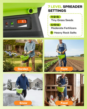 SAKERNEO offers 7 settings for various materials.