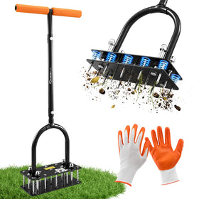 SakerPlus aerator lawn tool foot pedal assembly for stable leverage during use