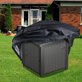 Saking fire pit cover all-weather durability for year-round protection