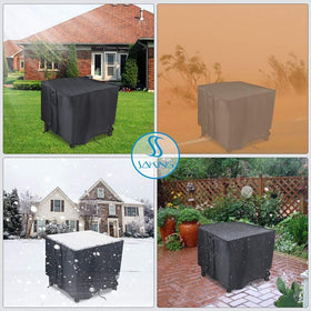 Saking fire pit cover easy-on-off handles for quick setup