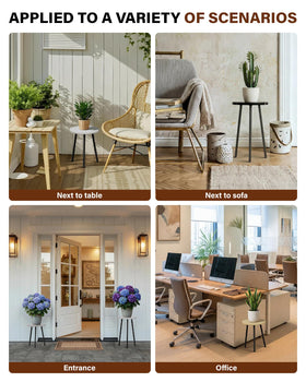 SAKSUN tool-free assembly makes setup quick in any room.