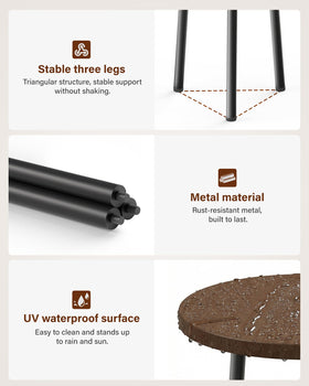 SAKSUN UV-protected coating resists fading for year-round display.