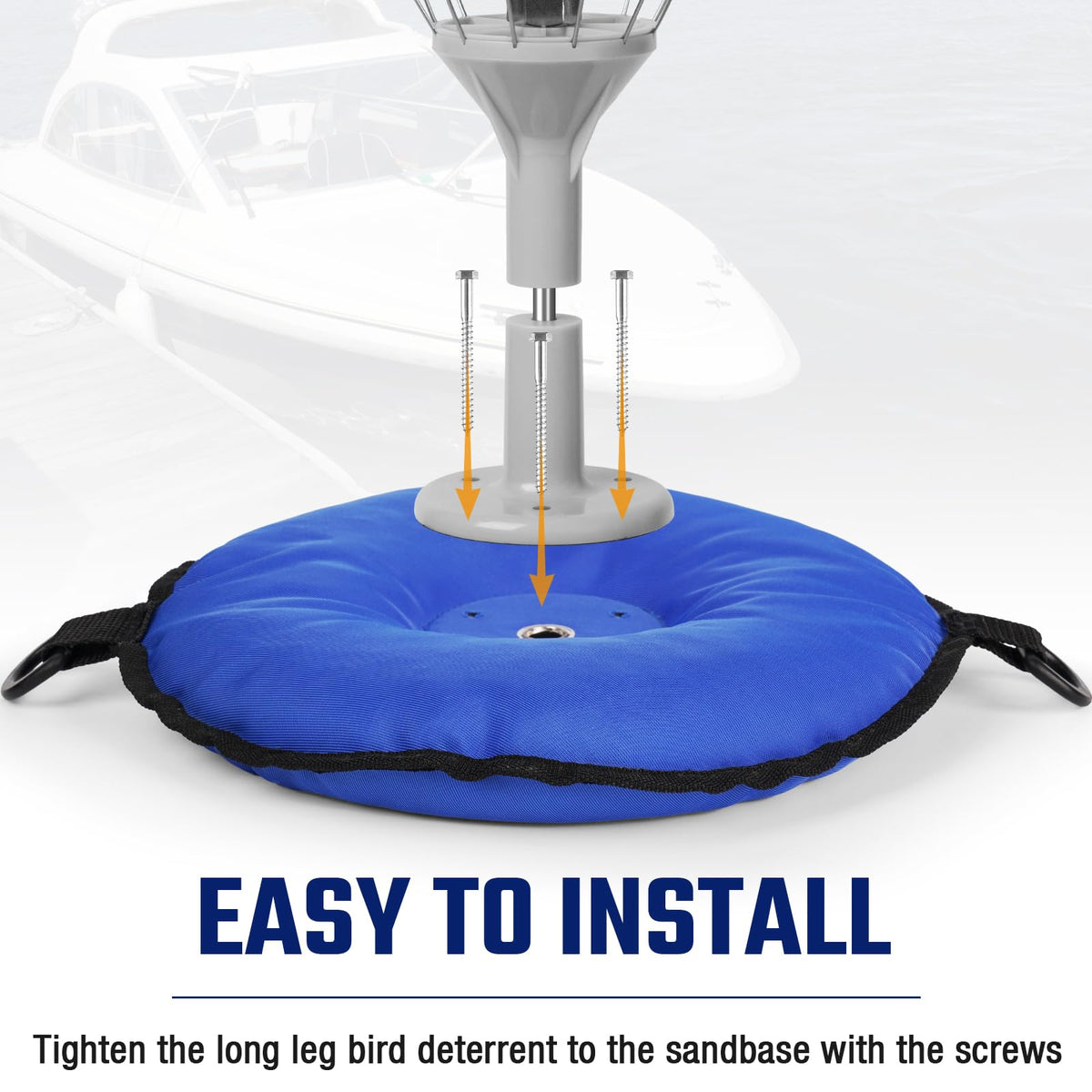 Salcod external D-ring enables extra securing with rope or cord