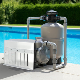 Salcod pool pump cover fits 1/3 to 2 HP motors for versatile protection