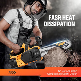 High-speed 21 m/s cutting for efficient pruning and wood processing with SALEM MASTER.