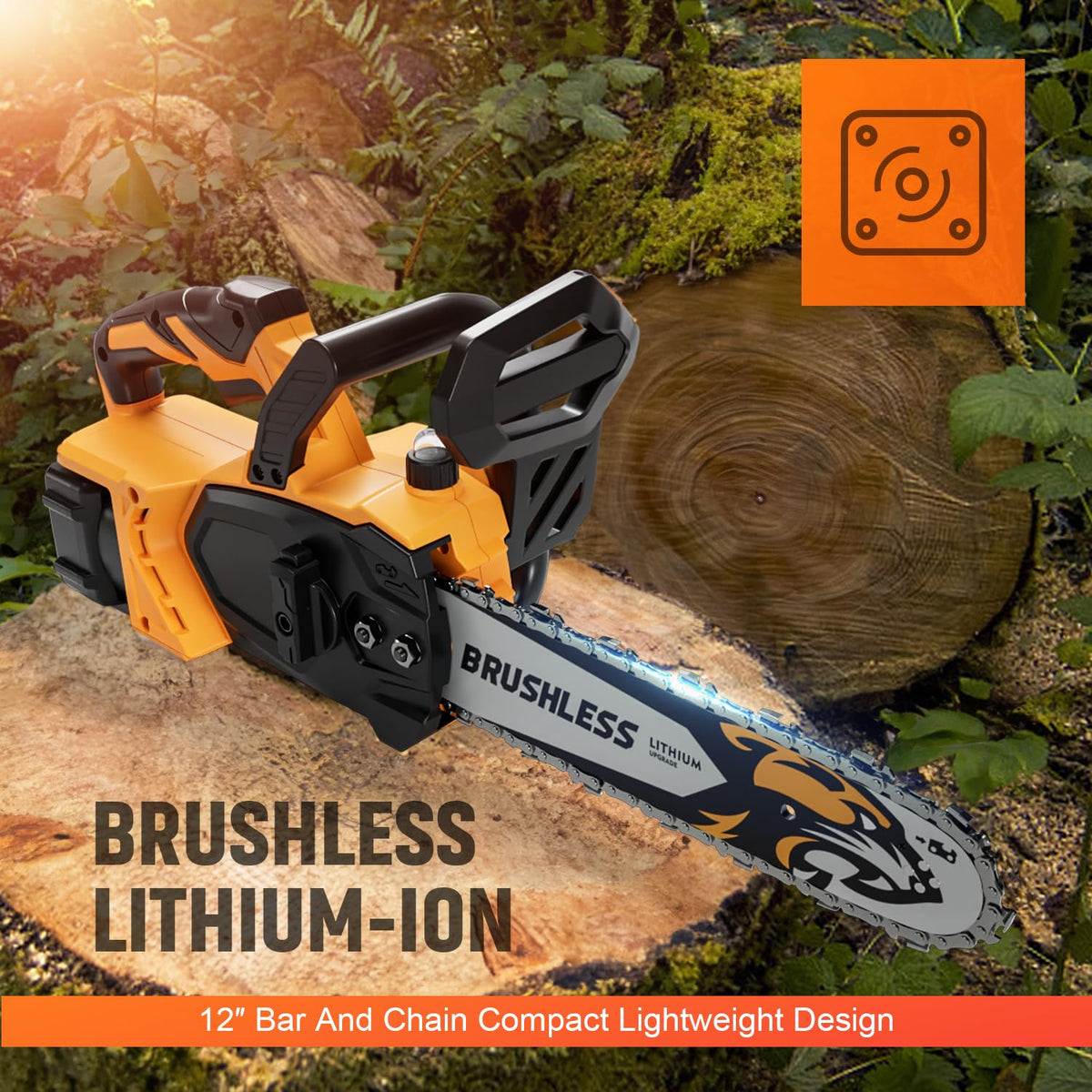 Firewood cutting with SALEM MASTER for easy, controlled processing.