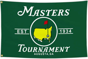 salmophy Augusta National Flag Banner, double-sided for indoor or outdoor display.