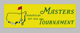 Salmophy Golf Masters tapestry augusta banner, versatile indoor/outdoor decor for walls and garages.
