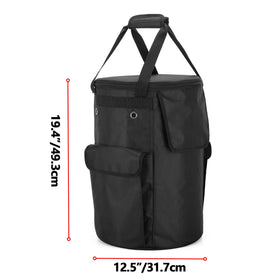 samdew anti-slip base keeps bag stable on wet ground.