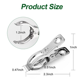 Samhopo 40-pack garden clips for bulk usage in larger projects.