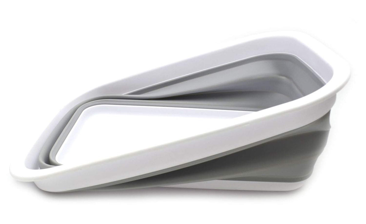SAMMART non-slip bottom keeps the basin steady on surfaces.