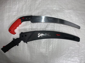 SAMURAI Kanzawa Ichigeki with Ergo Grip orange for secure hand feel.