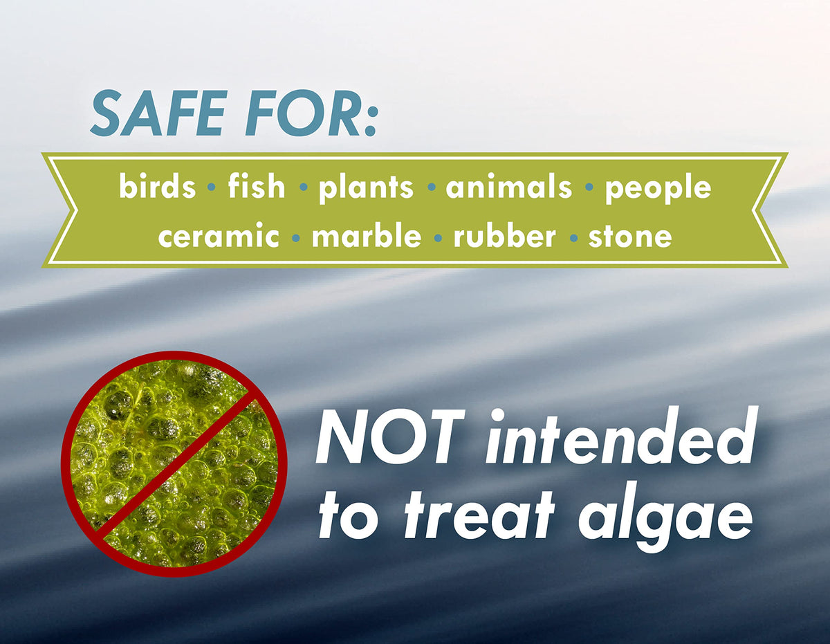 Sanco Bird Bath fresh water boost helps keep water clear and inviting.