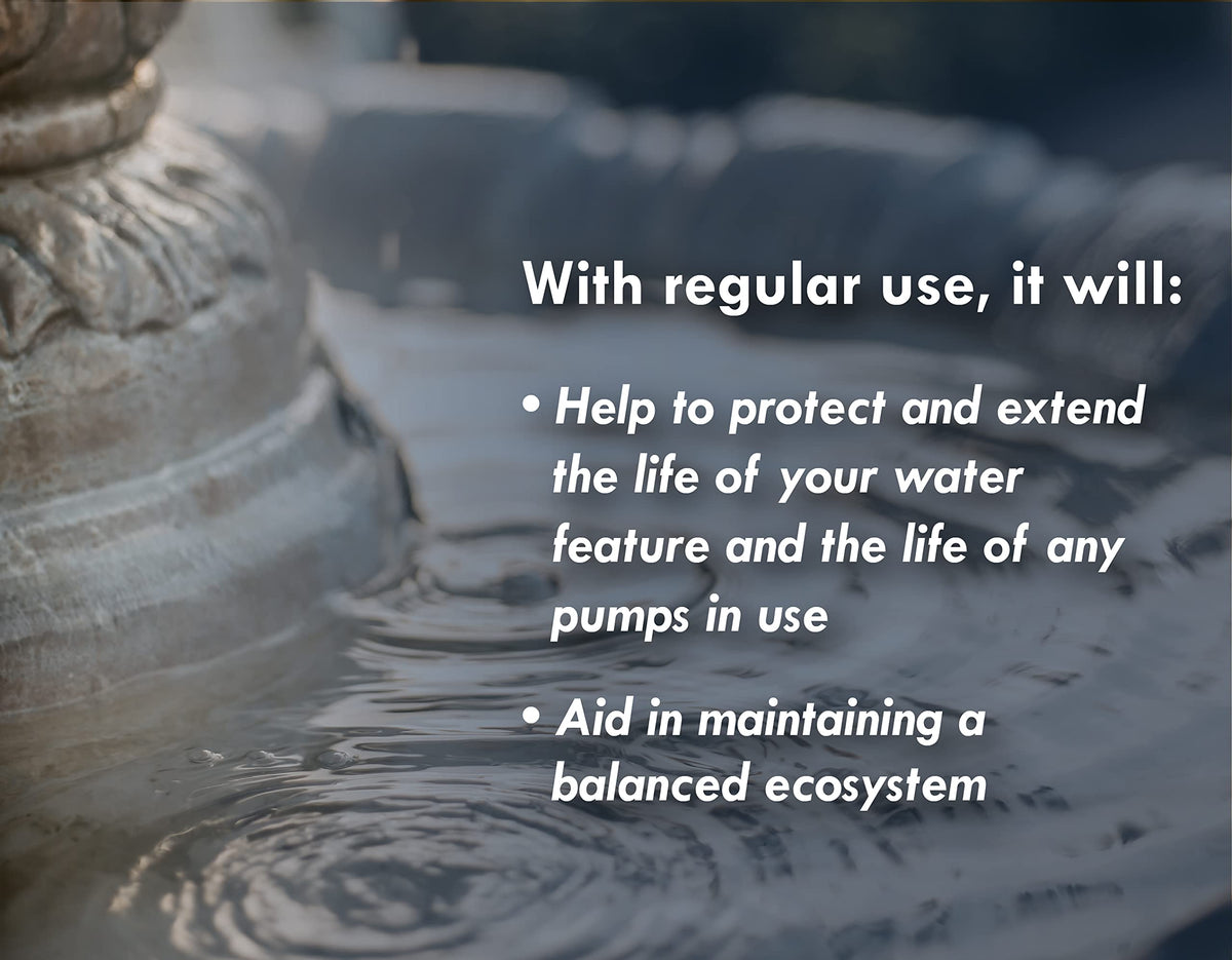 Sanco Bird Bath not algae-treatment label clarifies intended use.