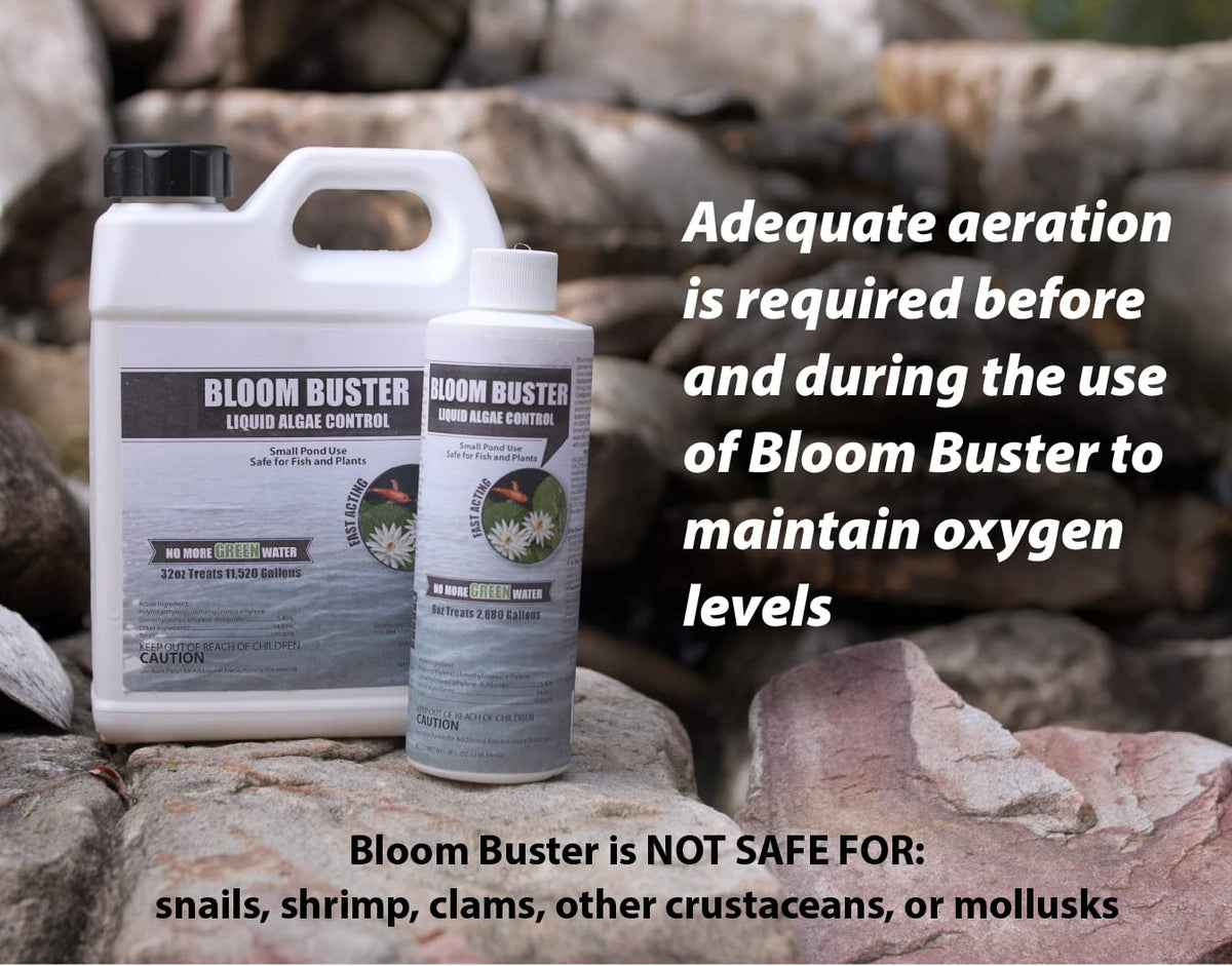Sanco Bloom Buster ideal for ornamental ponds with live plants and fish