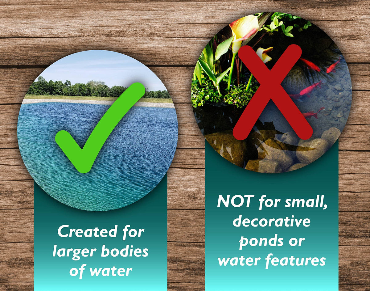 Sanco safe pond dye is safe for people and pets when used as directed