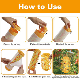 Sancodee Hornet Trap with glue guard enhances capture