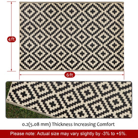 SAND MINE reversible mats UV protected to resist fading and sun damage.