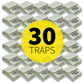 S&T INC. insect traps assembled as enclosed units for mess-free pest control.