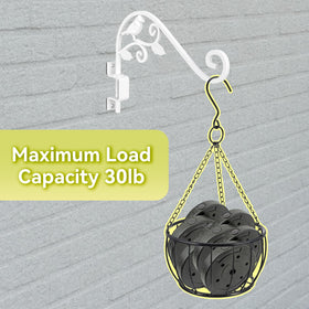 Sanduby wall-mount decor hanger enhances outdoor or indoor spaces