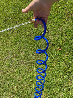 SANFU PU Recoil Hose works in all weather from cold to hot.