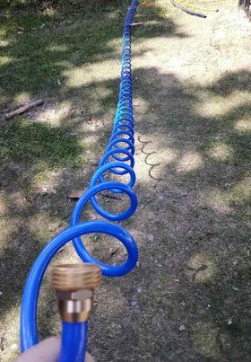 SANFU PU Recoil Hose resists kinks for smooth spraying.