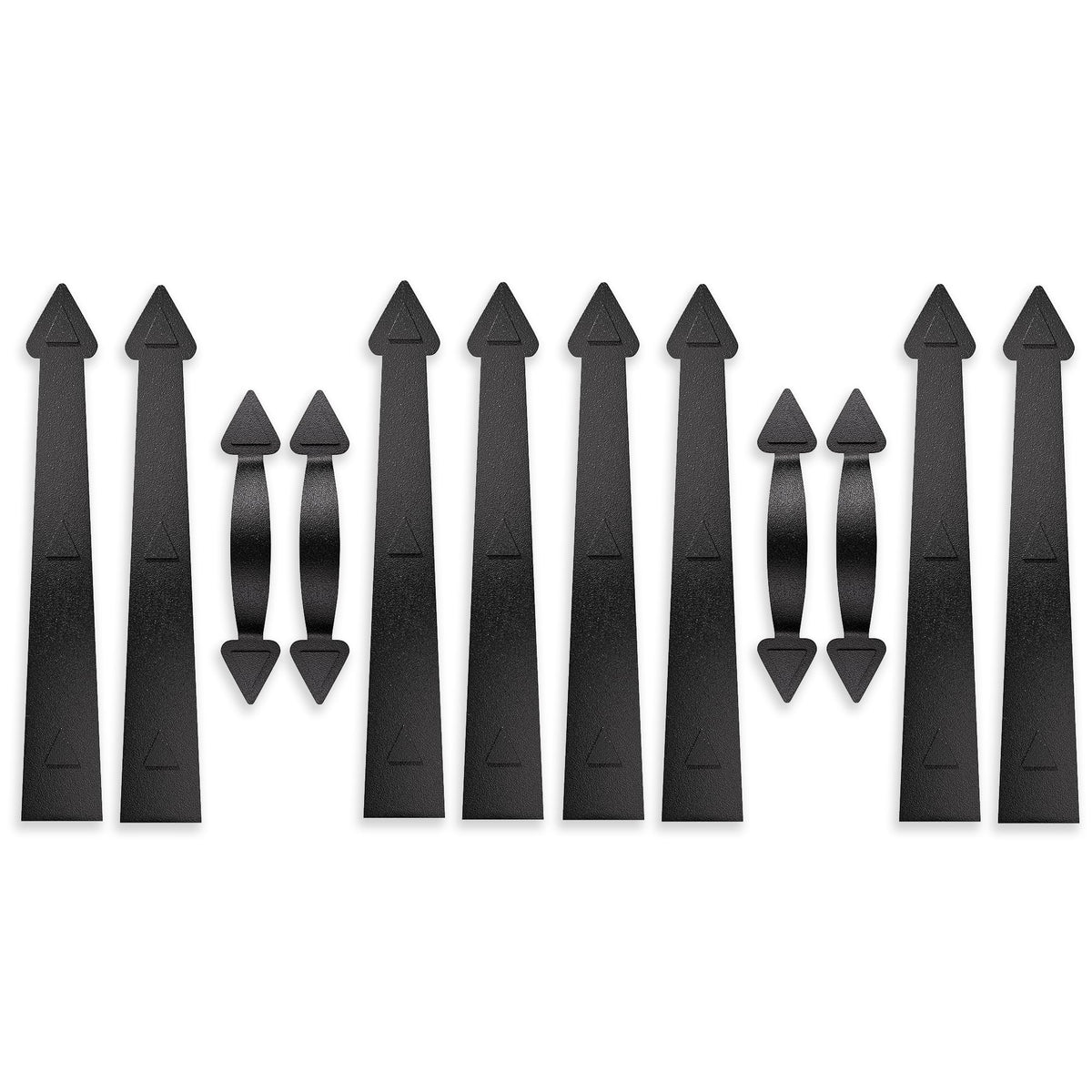SANKEYTEW magnetic hinges close-up on black door for instant curb appeal.