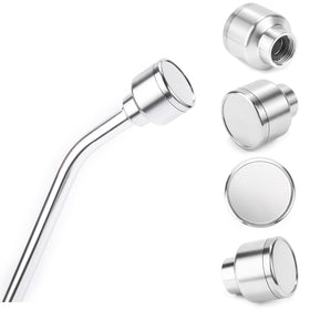 Sanpaint aluminum wand with stainless disc resists wear and rust.
