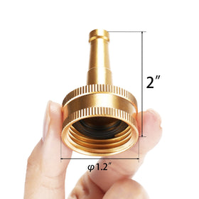 Sanpaint brass garden hose shut-off valve with easy action lever for quick control